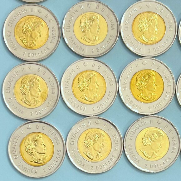Canada 2018 Coloured 100th Anniversary Armistice 1918-2018 Roll of 25 x $2 Coins - Picture 9 of 16